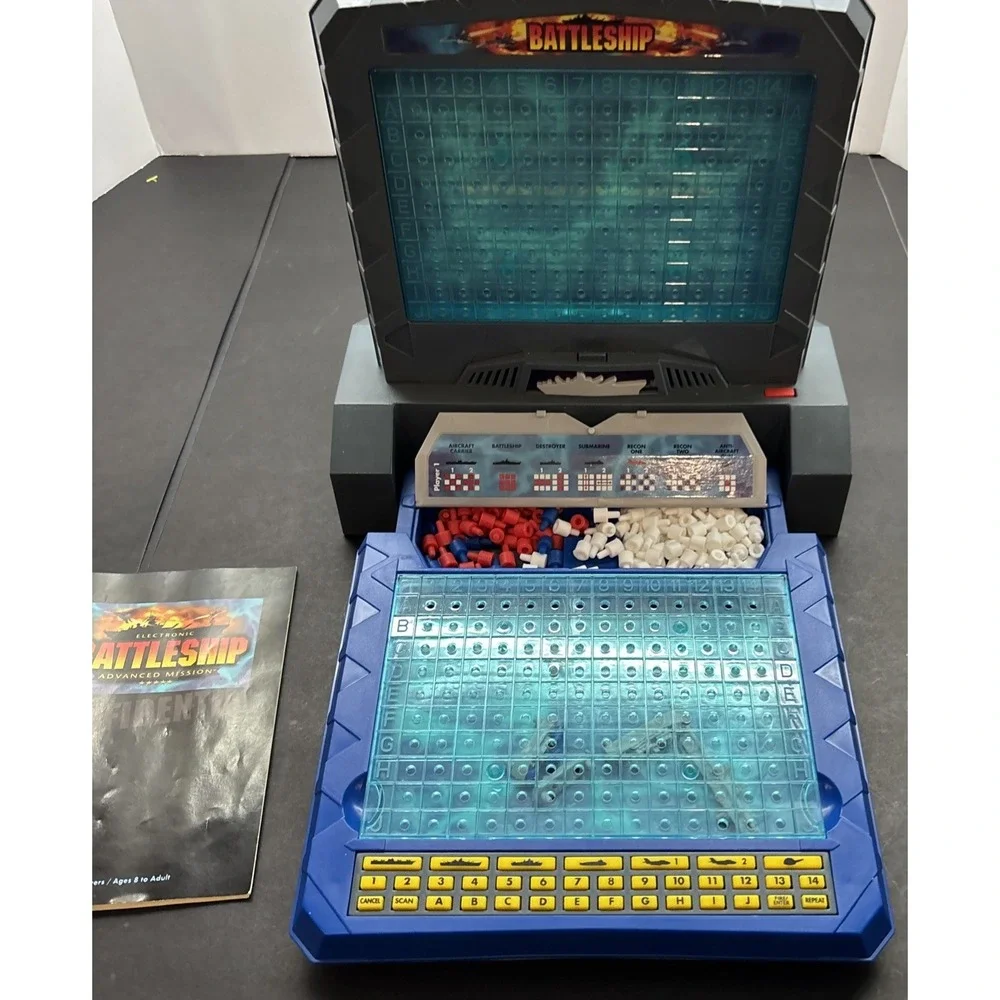 2000‎ Electronic Battleship Advanced Mission Game Milton Bradley Tested Working